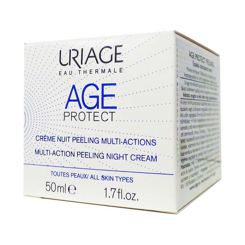 uriage age protect peeling éjszakai ránctalanító krém nerida joy beautymint anti aging
