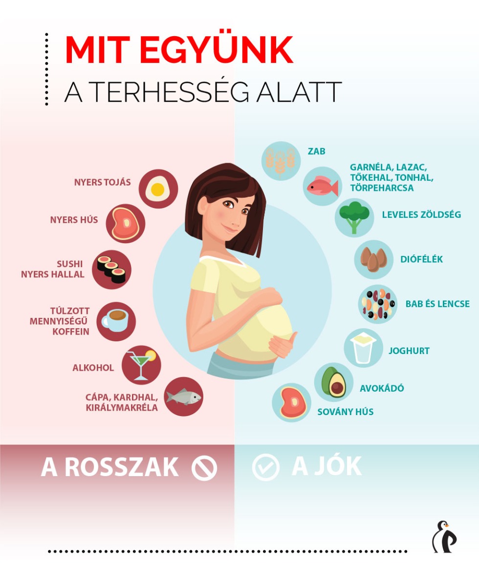 Mit együnk a terhesség alatt?